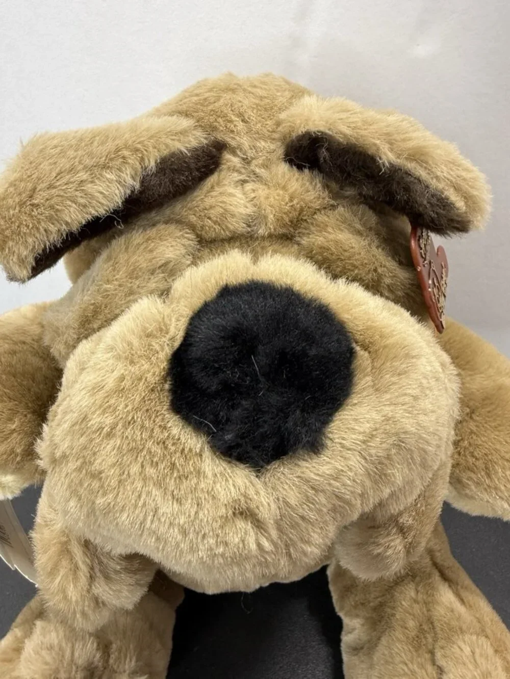 Vintage Cuddle Wit Shar Pei Wrinkle Happy Puppy Dog Stuffed Plush 18